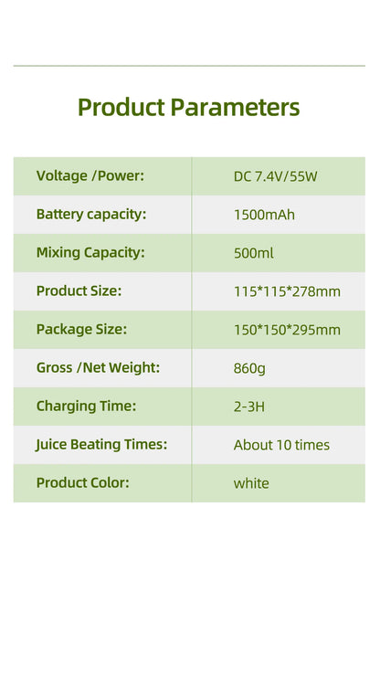 Blendease J15 Smart Portable Juicer