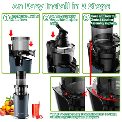 Blendease Cold Press Juicer Pro