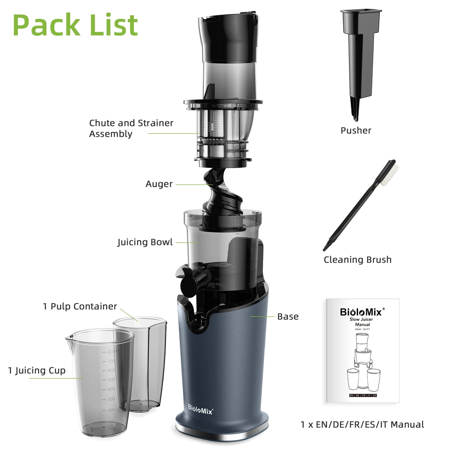 Blendease Cold Press Juicer Pro